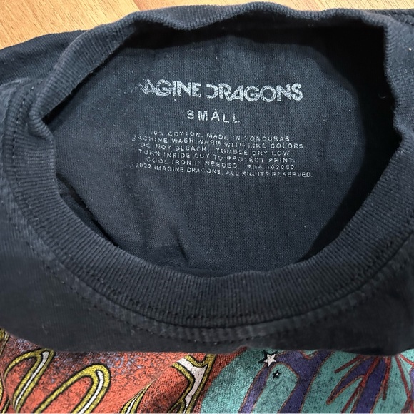 Imagine Dragons concert T-shirt Unisex Size Small Mercury World Tour 2022 - Picture 4 of 4